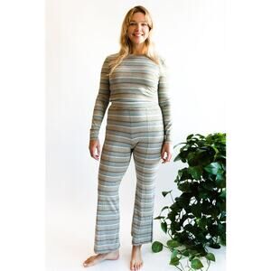 STINE GOYA Melanie Bottom Glitter Stripes Blue